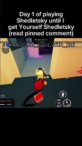 Day 1 of Playing Shedletsky until I get Yourself Shedletsky #roblox #forsaken #fyp