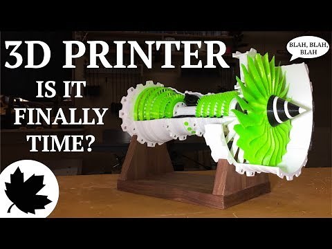 Thoughts on 3D Printing & Gas Turbine Model