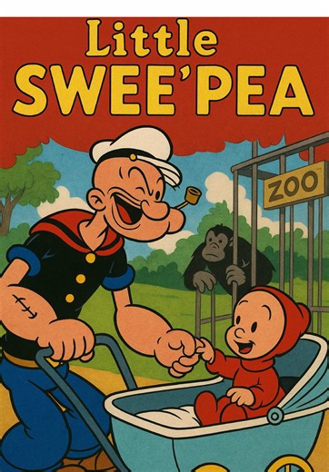 Little Swee’Pea (1936) | Full Cartoon | Popeye’s Zoo Adventure Begins! 📖 Description: 🍼 Little Swee’Pea (1936) – In this Fleischer Studios classic, Popeye takes baby Swee’Pea on what’s supposed to be a peaceful day at the zoo. But when the baby wanders off on his own and climbs in and out of animal enclosures, it’s up to Popeye—and a can of spinach—to save the day! Full of slapstick humor, wild animals, and clever animation, Little Swee’Pea is a fan-favorite from Popeye’s early years. The mix 