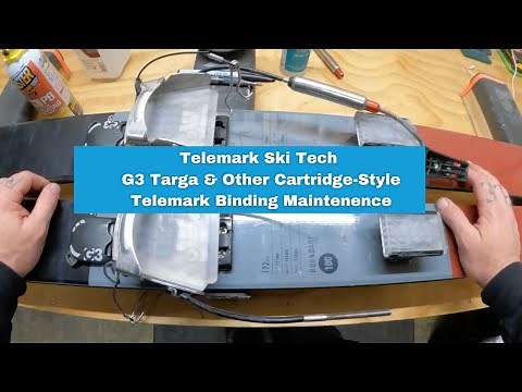 Telemark Ski Tech | G3 & Other Telemark Cartridge-Style Binding Maintenence