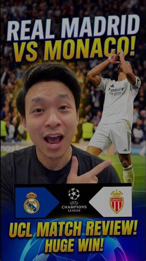Real Madrid vs Monaco FC