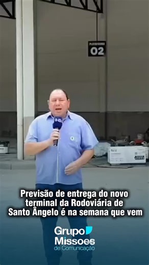 Rádio Santo Ângelo on Instagram: "O repórter Irani Brum esteve nesta sexta-feira acompanhando as obras no Terminal Rodoviário de Santo Ângelo. A rodoviária está instalada no local desde agosto, porém, até o momento, os passageiros embarcam e desembarcam na rua. Por isso, estão sendo realizadas as obras dos 5 boxes, que irão garantir mais segurança, organização e conforto para usuários e empresas. Atualmente, operam no terminal quatro empresas: Ouro e Prata, Viação Santa Cruz, Unesul e Real Reuni