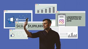 Ever heard of Wish? The shopping app? Wish is an app started by engineers who worked at Google on the AdWords product. They’re doing billions of dollars in sales … and I genuinely believe they’re the only conceivable threat to Amazon today. How’d they do it? They spent nearly 100% of their money on Facebook and Instagram advertising. In this video, Gary talks more about how to run ads on social, building brand, and the bigger mistakes most companies are making on Facebook. In the full keynote, h