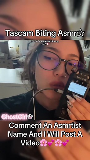 TasCam Biting ASMR for Relaxation and Sleep Help