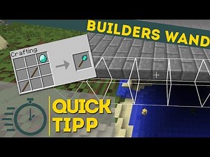 Builders Wand Tutorial| Riesige Plattformen schnell bauen! | Quick Tipp