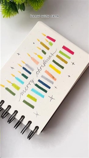 Diy card 🥰🌈 #christmas #xmas #shorts #youtubeshorts #diy #art