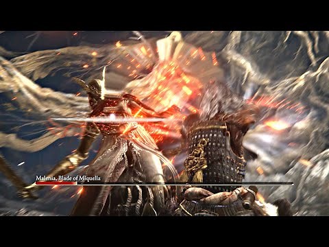 Elden Ring - Malenia with Sekiro Deflection (Elden Ring Reforged mod)