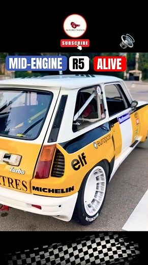 Renault 5 Turbo 2 Cold Start Mid-Engine Madness 🔥 #renault5turbo #coldstart