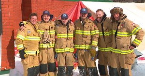 Edmonton firefighters camp out for good cause
