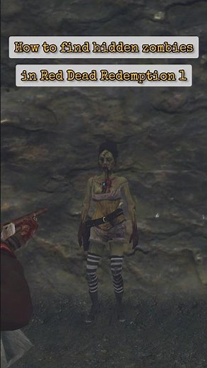 How to Find Zombies in RDR1 Caves (Many Don't Know!) 👀🧟 #reddeadredemption