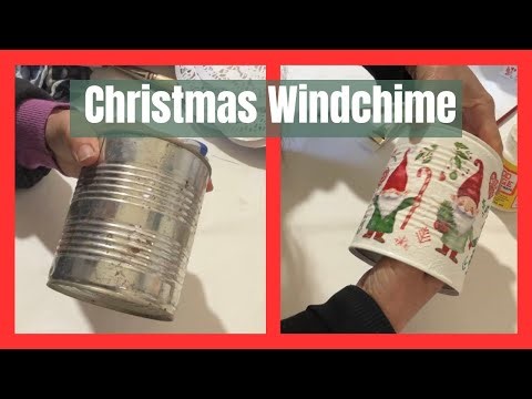 Tin Can Christmas Wind Chimes | Easy Step-by-Step DIY