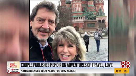 Great Day TV: Couple publishes memoir on adventures of travel, love