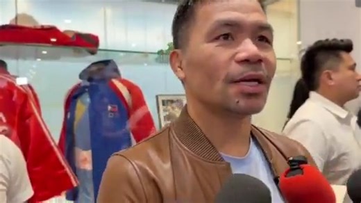 ‘PROUD NA PROUD’ 🇵🇭 Filipino boxing icon Manny Pacquiao expressed full pride and admiration for rising tennis star Alex Eala following her strong run at the Dubai Tennis Championships. | via Dyan Castillejo, ABS-CBN News | ABS-CBN News