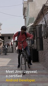 5.5M views · 10K reactions | Of coding and curiosity. Here's how Jimit fulfilled his dream of becoming an Android developer. #StoriesFromTheCreators | Google | Facebook