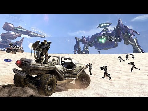 UNSC vs COVENANT - HALO 3 NPC Wars #14