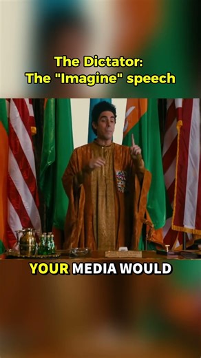 The Dictator's Dream: A Dark Twist on 'Imagine' #comedy #satire