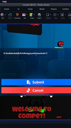 Adding a New Feedback System! #roblox #development #games
