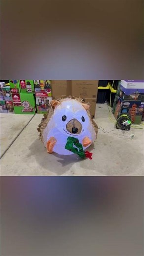 Inflation Watch: 3ft Christmas Hedgehog! 🦔🎄