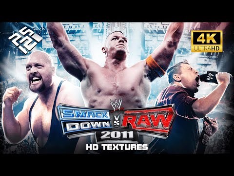 WWE SmackDown vs Raw 2011| HD Remastered Textures 60fps With Reshade |PCSX2 1.7.5453QT | مود مصارعه