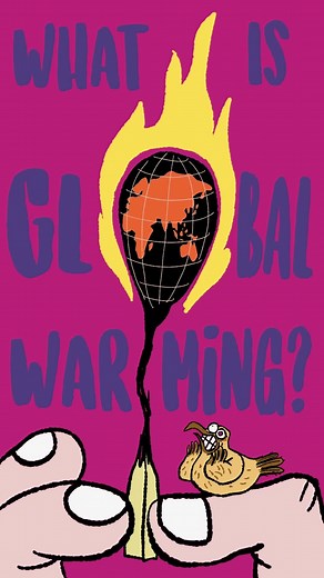 What is global warming, and how does it affect you? The wise Arctic Skua shares her story 🌎 #globalwarming