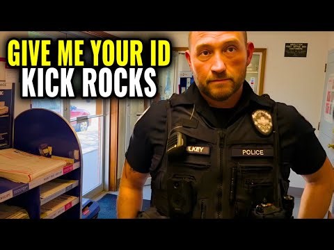 How To Handle Tyrant Idiot Cops! Owned and Dismissed "ID Refusal" First Amendment Audit