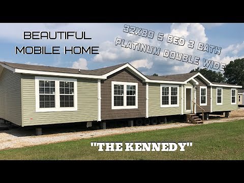 Mobile Home | 32x80 5 bed 3 bath Platinum Kennedy | Beautiful Double Wide | Mobile Home Masters