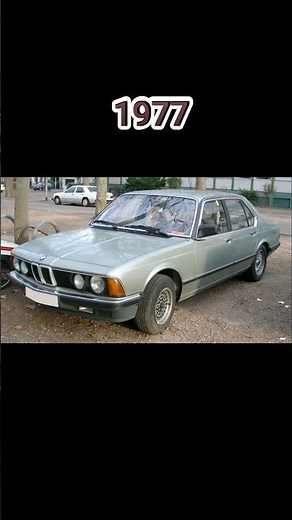 Evolution of BMW 7 Series