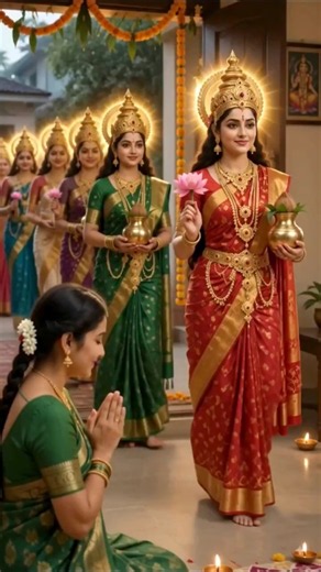 🙏Shree Lakshmi Stotra AI Cinematic Divine Experience Most Powerful Prayer for Wealth & Prosperity