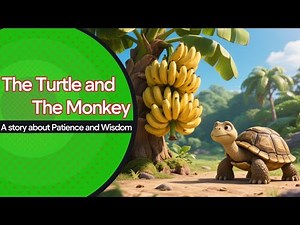 The Turtle and The Monkey | A Classic Moral Story About Patience & Wisdom