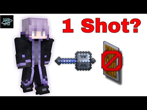 How to Instantly Break Shield like ‪@rappturemc‬ with mace in Mojo / Pojav Luncher