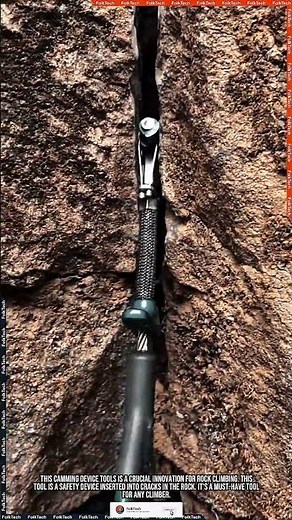 Camming Device Tools: Rock Climbing Safety #tool #tools #innovation
