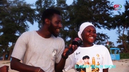 BUBA FINALLY MEETS HIS JINACK ISLAND PEOPLE AT THE BEACH | Gambian Talents Promotion