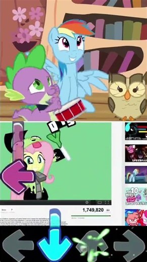 Rainbow Dash Cannot Stay Still |FNF Shed Mobile Mod #fnf #shed #pony #shortsviral