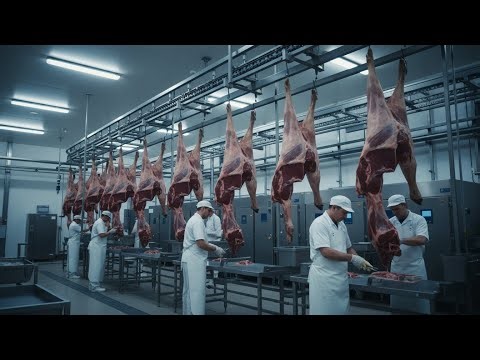 Inside a Giant Factory: How Venison Becomes the World’s Premium Meat (Full process)