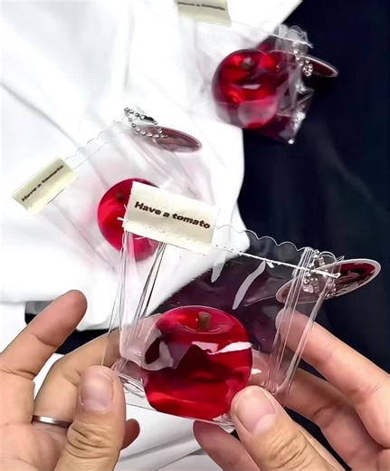 Clear Gloss Apple Squishies: Perfect for ASMR Lovers