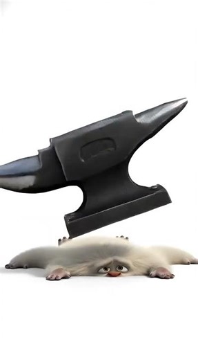 Giant Anvil Flattens the Yeti!