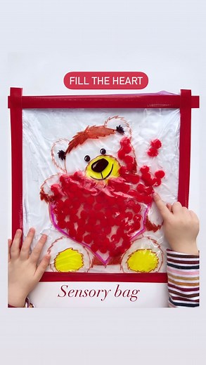 231K views · 223 reactions | ❤️FILL THE HEART -A Sensory bag play for...