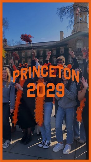Today, Princeton offered early action admission to the GREAT Class of 2029. We can't wait to see you on campus! | Princeton University