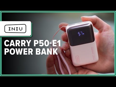 INIU Carry P50-E1 Power Bank Review (3 Weeks of Use)