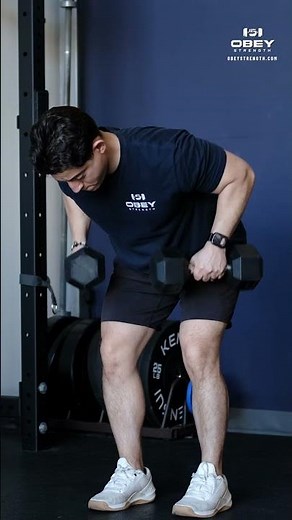 Dumbbell Bent Over Row | Dr. Dave Strength x Obey Strength
