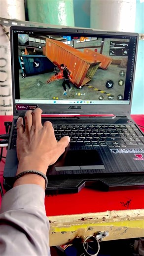 PC HANDCAM😱 ⚡️HOW I PLAY FREEFIRE🔥 #shorts #freefire #totalgaming #gaming #gamer #pc #jumpstyle