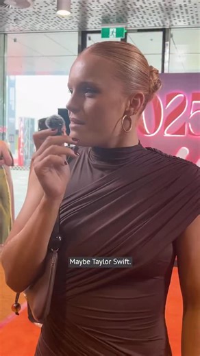 From Taylor Swift, to Ash Barty and Kim Kardashian, we asked players at the 2025 W Awards about the celebrities they’d play against if an AFLW Legends match existed. Link in bio for our live coverage. Photo: Getty Images Video: @gab.caeli | The Age