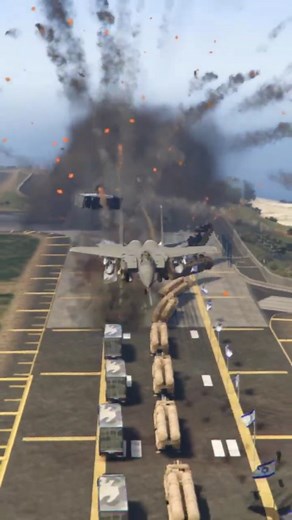 Muhammad Hamid on Instagram: "F-15 Carpet Bombing On Gta 5"
