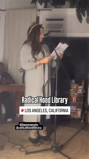33 reactions · 5 comments | Radical Hooooood Library open mic has...