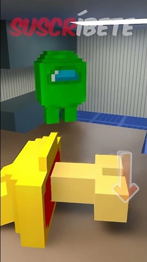 INVICTOR juega AMONG US en MINECRAFT pero... 😂 #Shorts