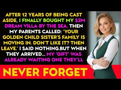 My parents tried to move my golden child sister’s family into my $2M villa—so I prepared a ‘gift’.