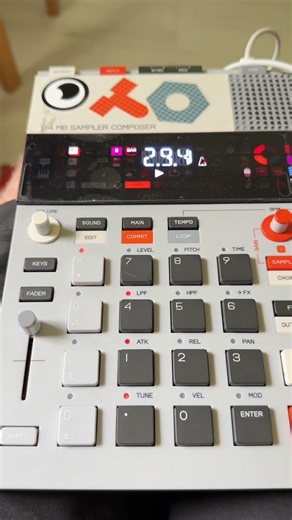 EP-133 new v2.5: Super easy HQ audio to iPhone via USB C (or to any device) ​@teenageengineering