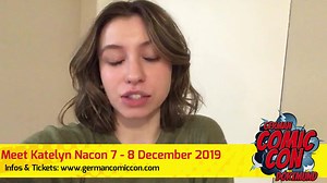 German Comic Con Dortmund am 7-8 Dezember 2019 in der Westfalenhalle Dortmund Tickets: www.germancomiccon.com/dortmund Trefft auch der German Comic Con Dortmund 2019 - offiziell nächste Woche die bezaubernde Katelyn Nacon! Änderungen vorbehalten. #GermanComicConDortmund 07.- 08. Dezember 2019 #Westfalenhallen #Dortmund #GCCDortmund #GCC #GermanComicCon #ComicCon #WestfalenhallenDortmund ------------------ Are you excited for #KatelynNacon at German Comic Con DORTMUND? Changes reserved. Don't mis