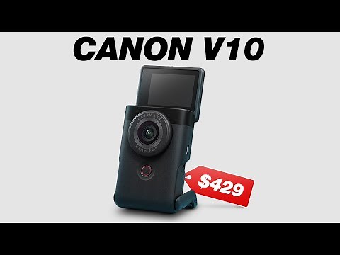 This Tiny Camera is Perfect For Vlogging! (Canon PowerShot V10)