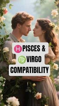 Pisces ♓️ & Virgo ♍ Compatibility — Dreams Meet Reality ✨️ #shorts #viral